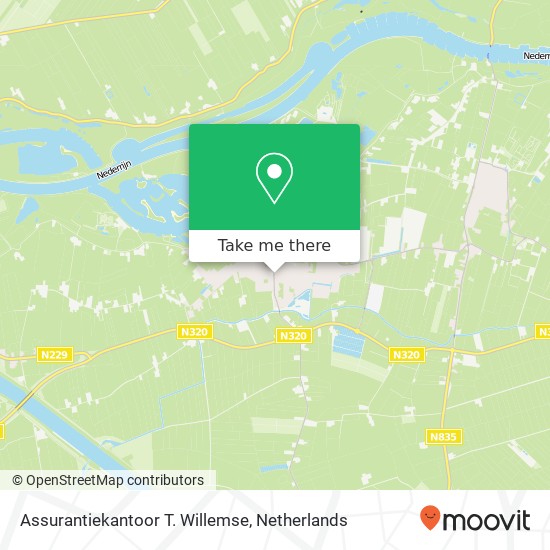 Assurantiekantoor T. Willemse Karte