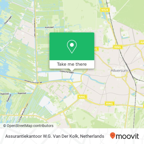 Assurantiekantoor W.G. Van Der Kolk map