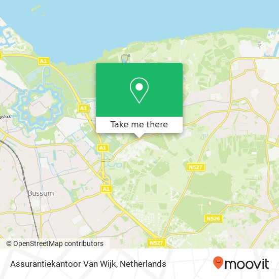 Assurantiekantoor Van Wijk map