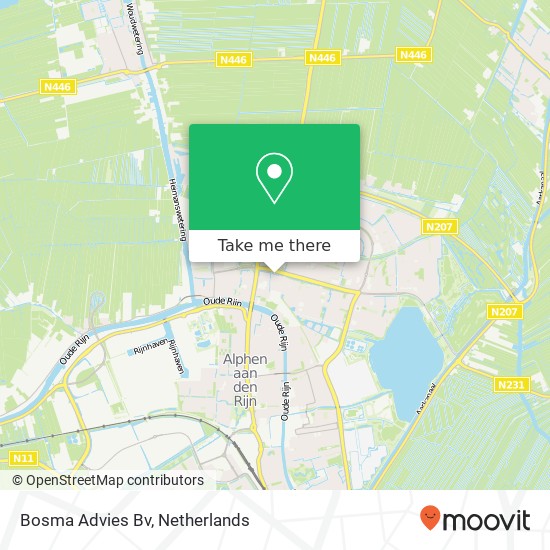 Bosma Advies Bv map