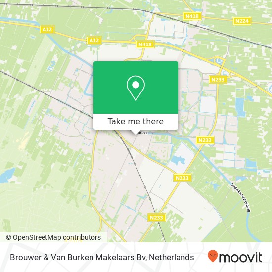 Brouwer & Van Burken Makelaars Bv map