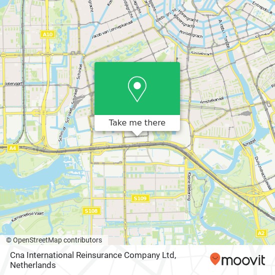 Cna International Reinsurance Company Ltd map