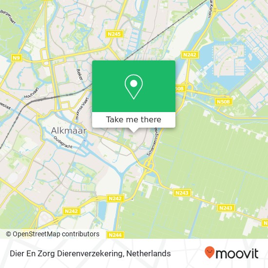 Dier En Zorg Dierenverzekering map