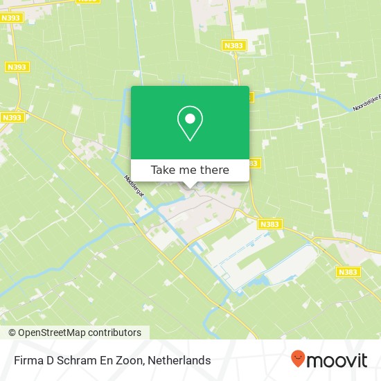 Firma D Schram En Zoon map
