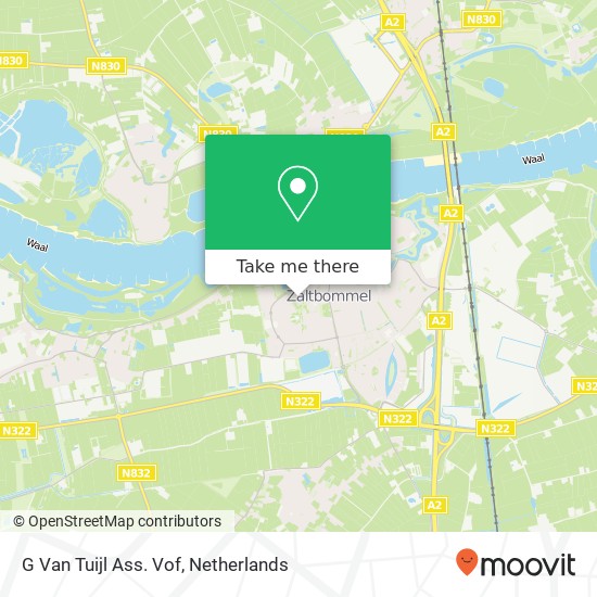 G Van Tuijl Ass. Vof map