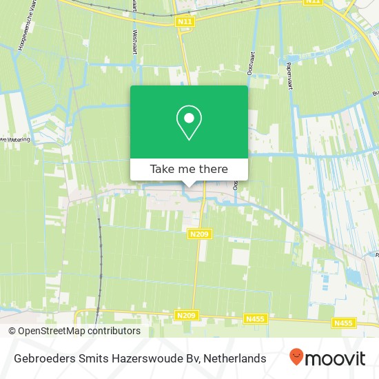 Gebroeders Smits Hazerswoude Bv map