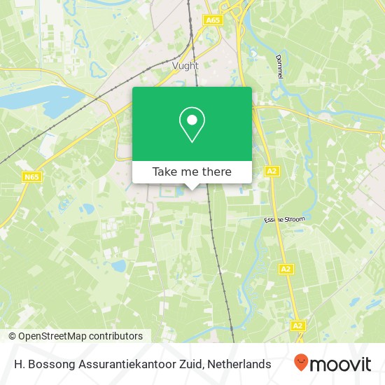 H. Bossong Assurantiekantoor Zuid map