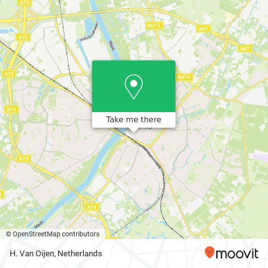 H. Van Oijen map