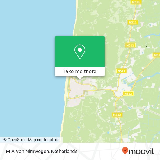 M A Van Nimwegen map