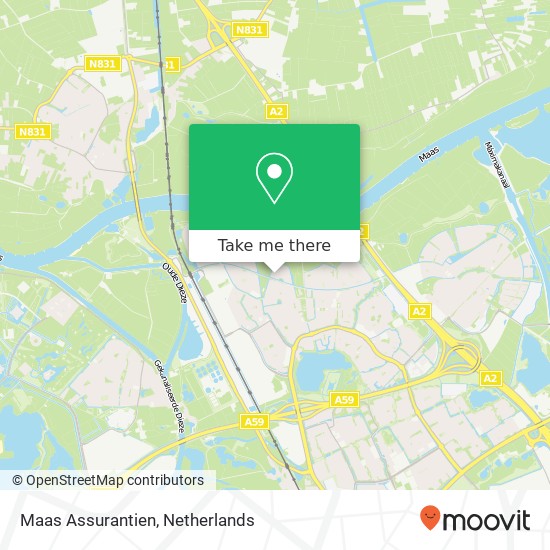 Maas Assurantien map