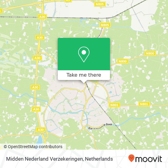 Midden Nederland Verzekeringen map