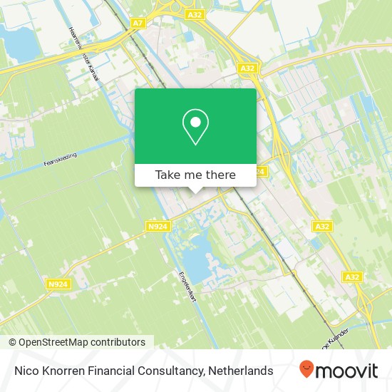 Nico Knorren Financial Consultancy map