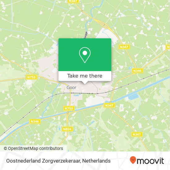 Oostnederland Zorgverzekeraar map