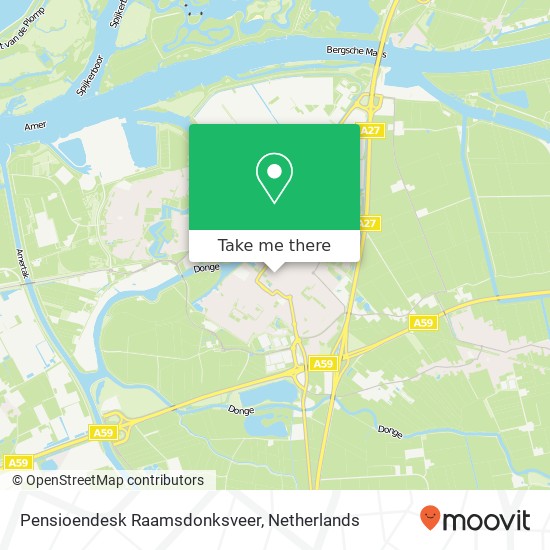 Pensioendesk Raamsdonksveer map