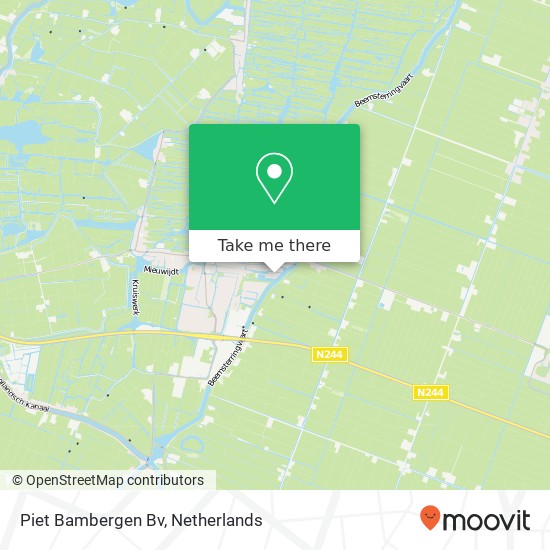 Piet Bambergen Bv map