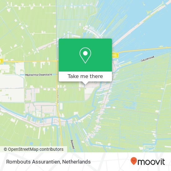 Rombouts Assurantien map