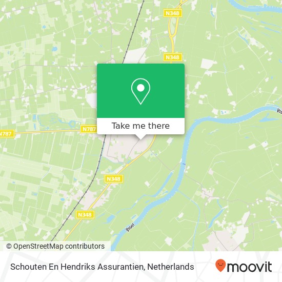 Schouten En Hendriks Assurantien map