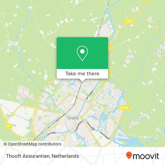 Thooft Assurantien map