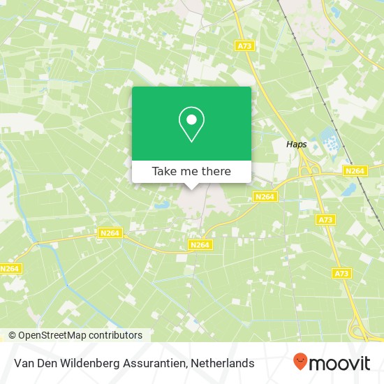 Van Den Wildenberg Assurantien Karte