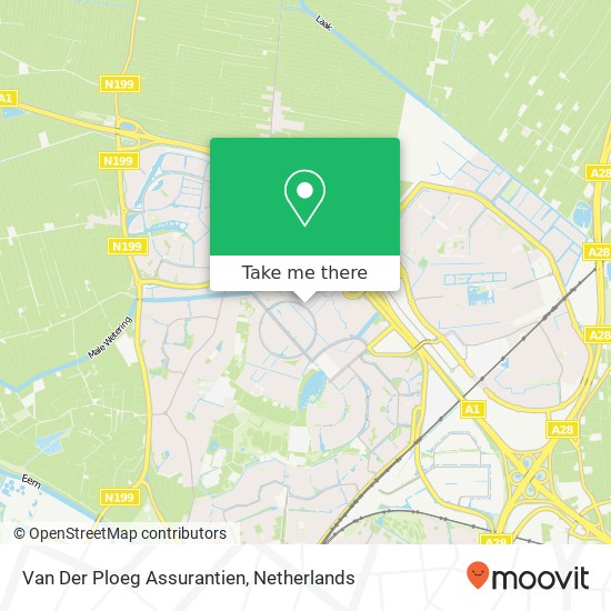Van Der Ploeg Assurantien map