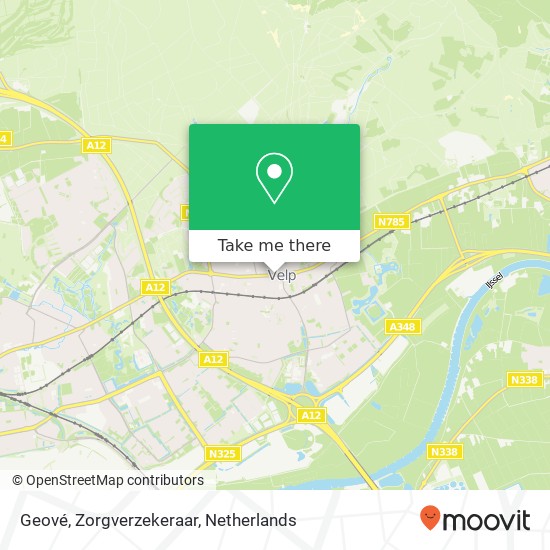 Geové, Zorgverzekeraar map