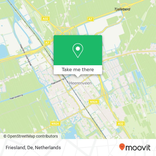 Friesland, De map