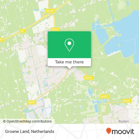 Groene Land map