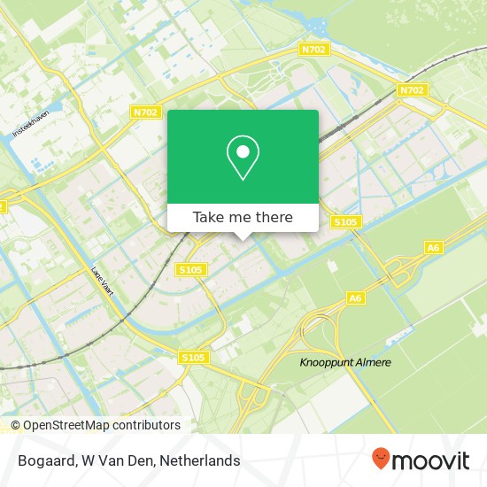 Bogaard, W Van Den map