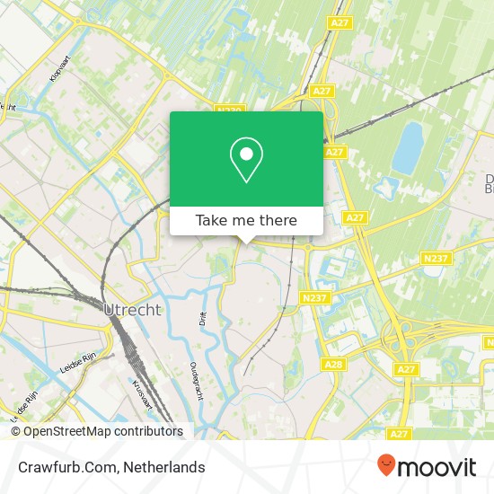 Crawfurb.Com Karte