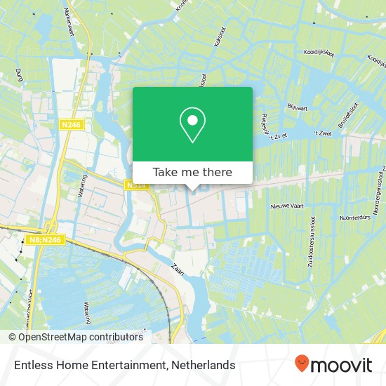 Entless Home Entertainment map