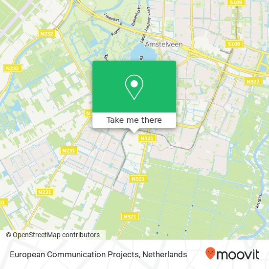 European Communication Projects Karte