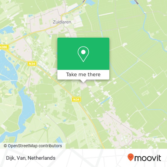 Dijk, Van map