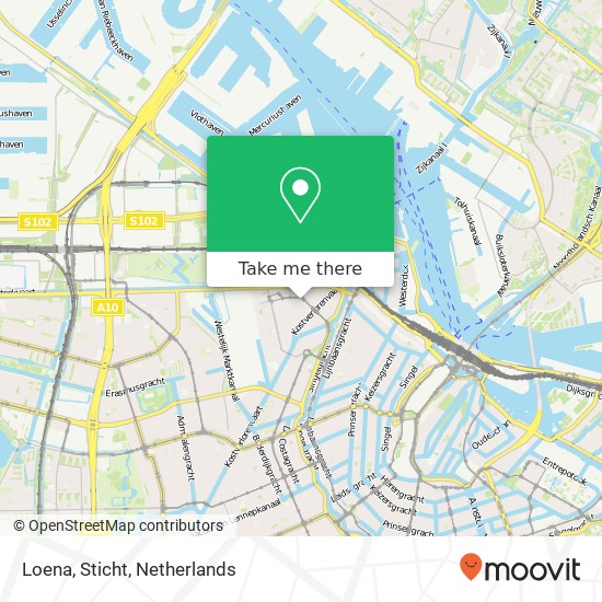 Loena, Sticht map