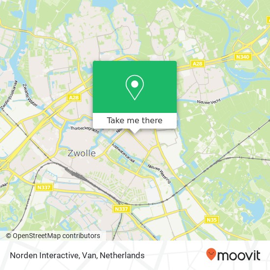 Norden Interactive, Van map