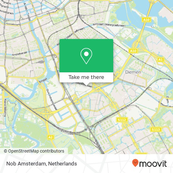 Nob Amsterdam Karte