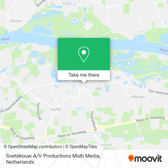 Soetekouw A / V Productions Multi Media map