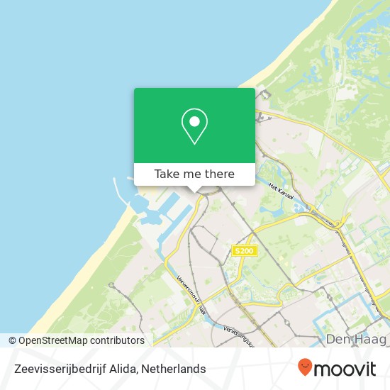 Zeevisserijbedrijf Alida map