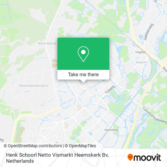 Henk Schoorl Netto Vismarkt Heemskerk Bv map