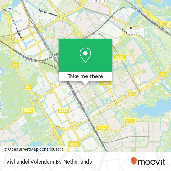 Vishandel Volendam Bv map