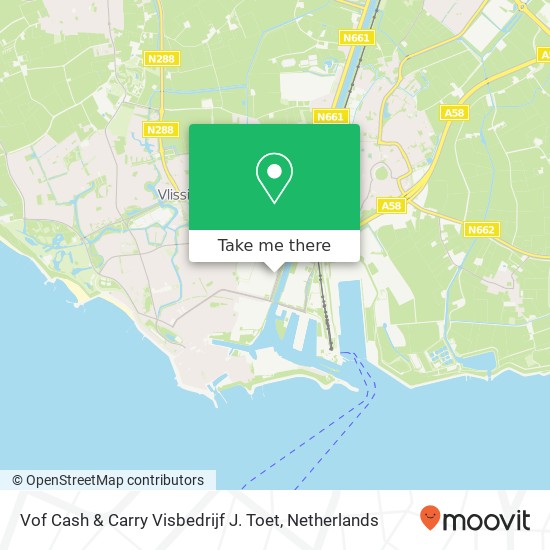 Vof Cash & Carry Visbedrijf J. Toet map