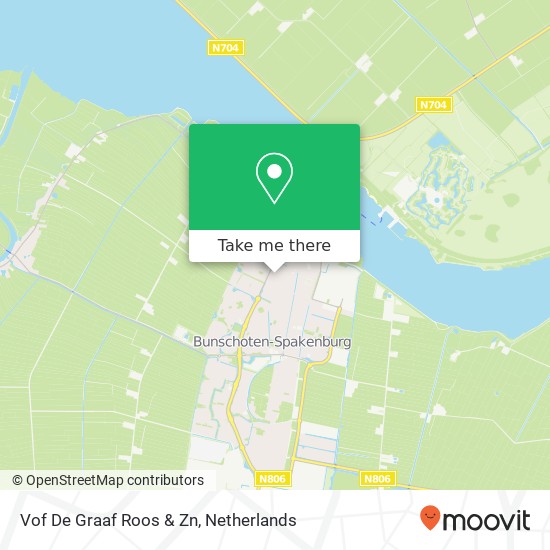 Vof De Graaf Roos & Zn map