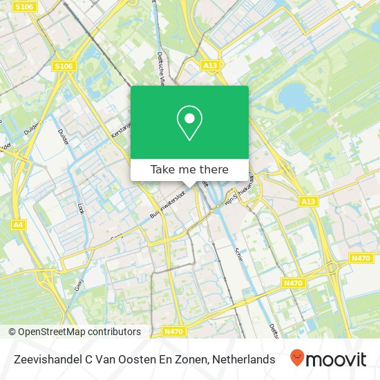 Zeevishandel C Van Oosten En Zonen map