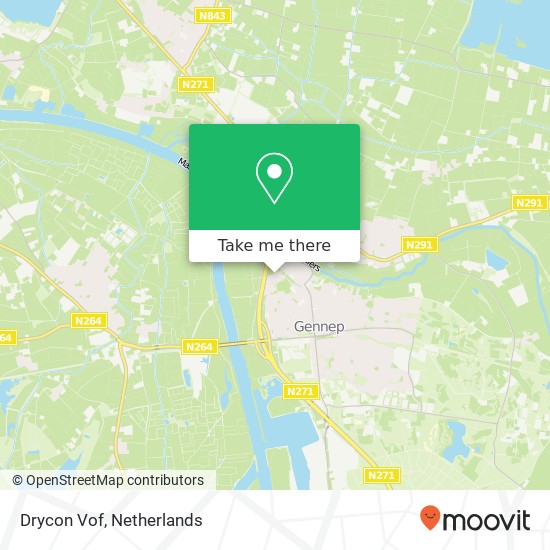 Drycon Vof map