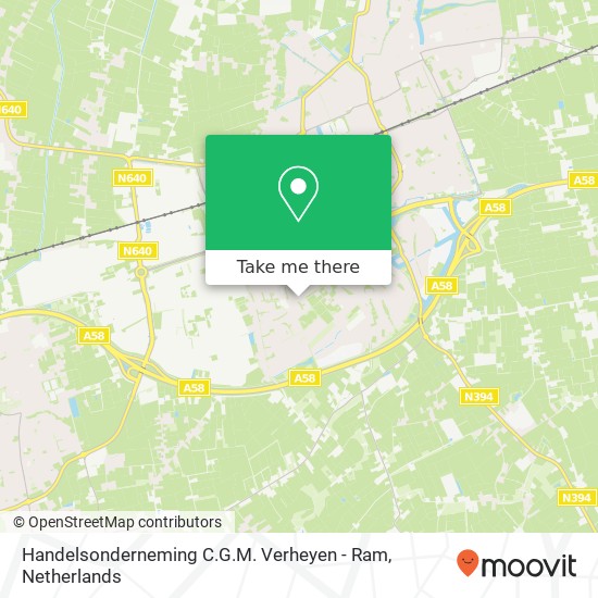 Handelsonderneming C.G.M. Verheyen - Ram map