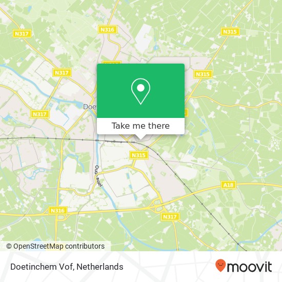 Doetinchem Vof map