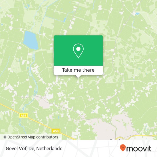 Gevel Vof, De map