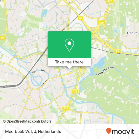 Meerbeek Vof, J map