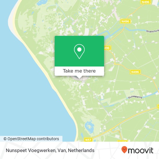 Nunspeet Voegwerken, Van map