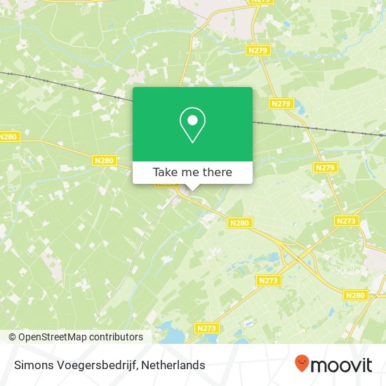 Simons Voegersbedrijf map