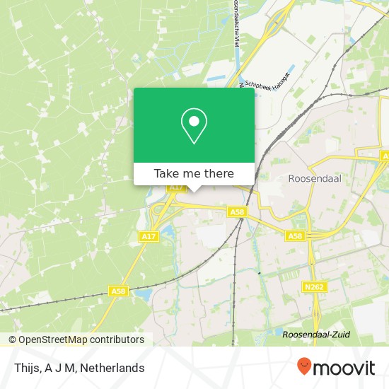 Thijs, A J M map